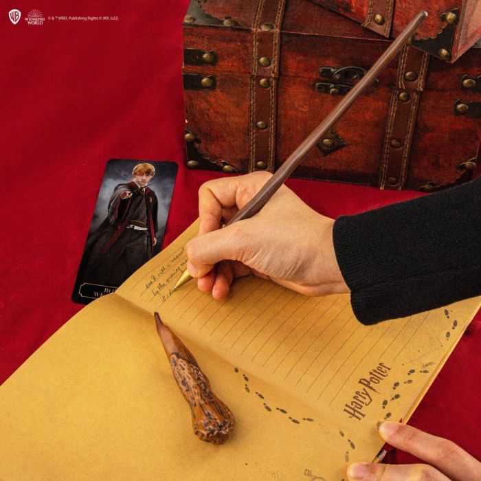 Ron Weasley Wand Pen and Display / Toverstok pen met houder - Harry Potter