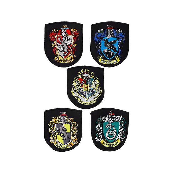 Harry Potter Patches 5-Pack House Crests