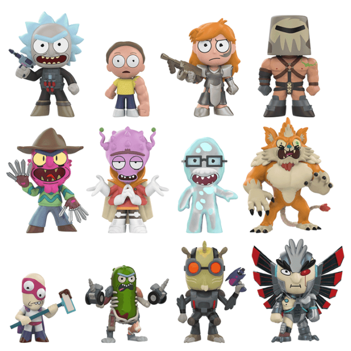 Funko Mystery Minis: Rick and Morty Series 2