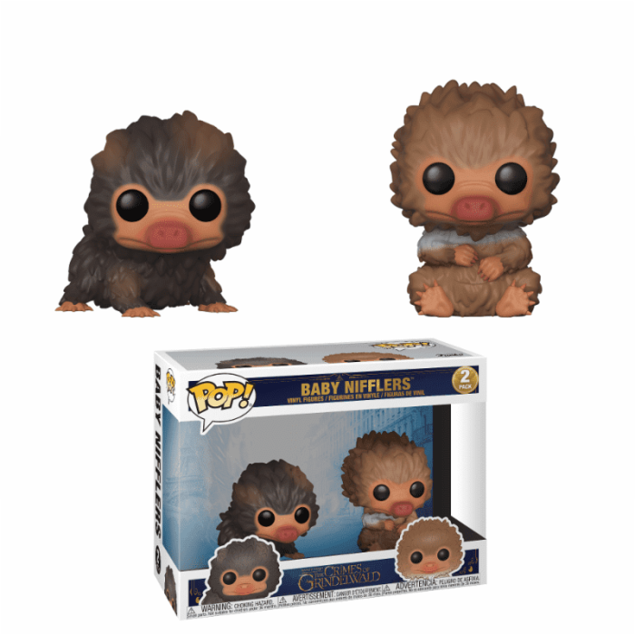 Funko Pop! Fantastic Beasts 2 - Baby Niffler 2-pack