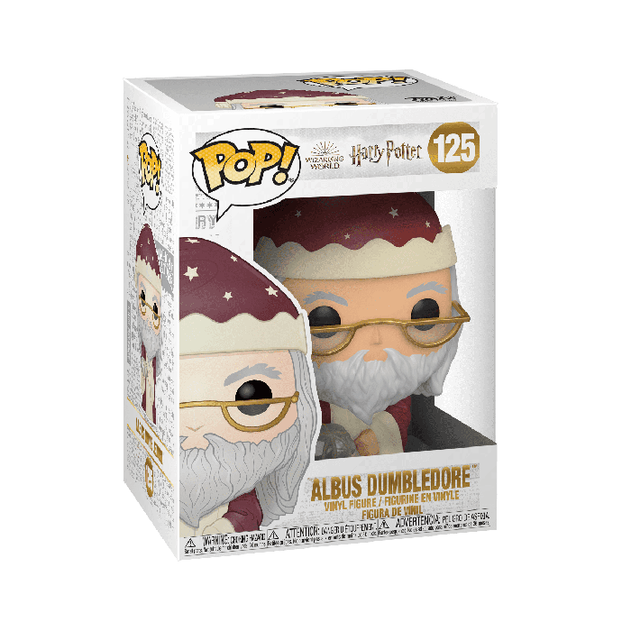 Harry Potter POP! Vinyl Figure Holiday Albus Dumbledore 9 cm