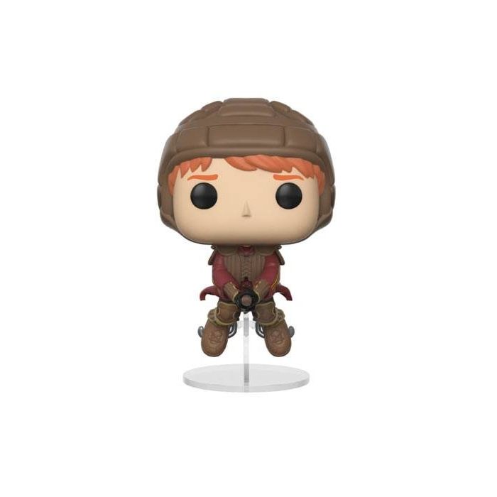 Funko Pop! Movies: Harry Potter - Ginny en Ron on Broom Quidditch set