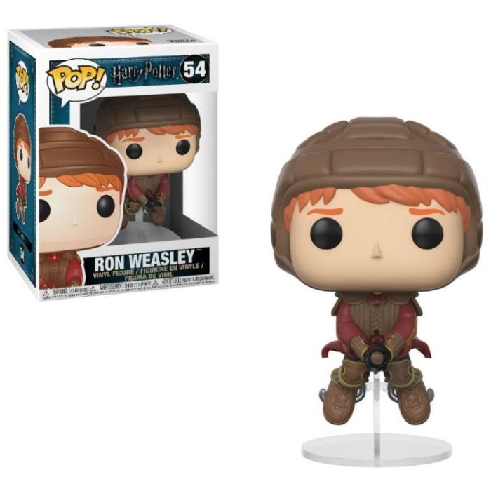 Funko Pop! Movies: Harry Potter - Ginny en Ron on Broom Quidditch set