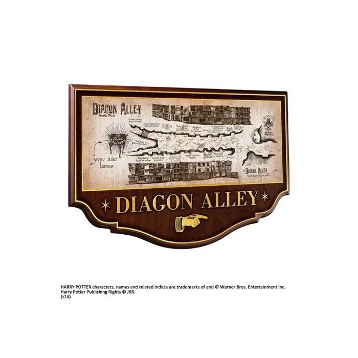 Harry Potter - Diagon Alley Wall Plaque