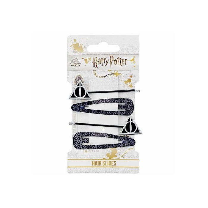 Deathly Hallows Hair Clip Set - Harry Potter
