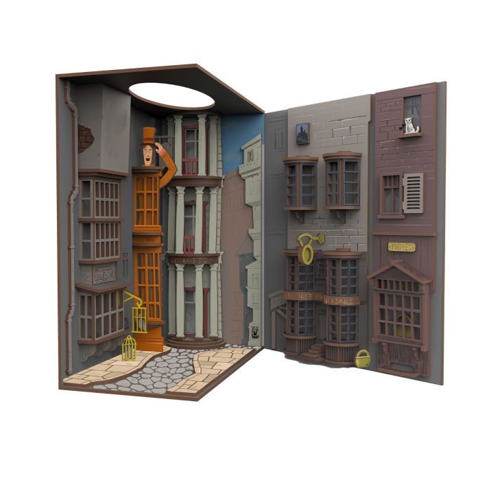 Harry Potter Tiny Adventures Book Nook Mini Diorama Diagon Alley 23 cm