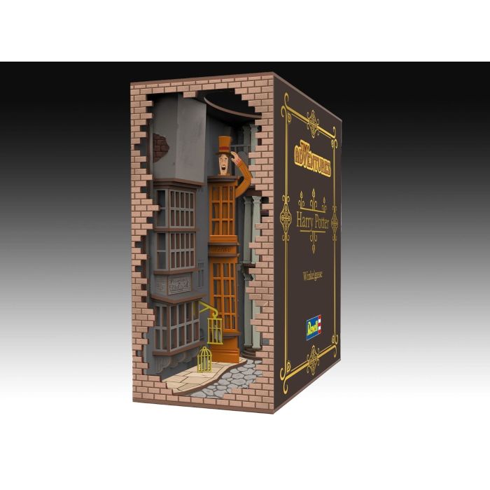 Harry Potter Tiny Adventures Book Nook Mini Diorama Diagon Alley 23 cm