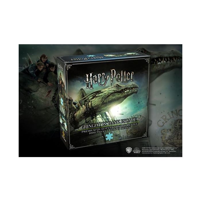 Harry Potter Jigsaw Puzzle Gringotts Bank Escape 