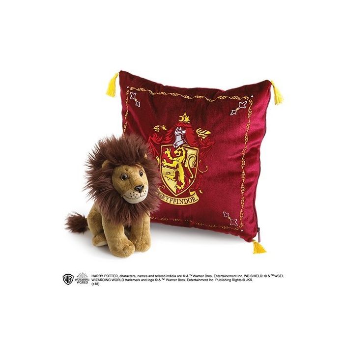 Harry Potter House Mascot Cushion with Plush Figure Gryffindor