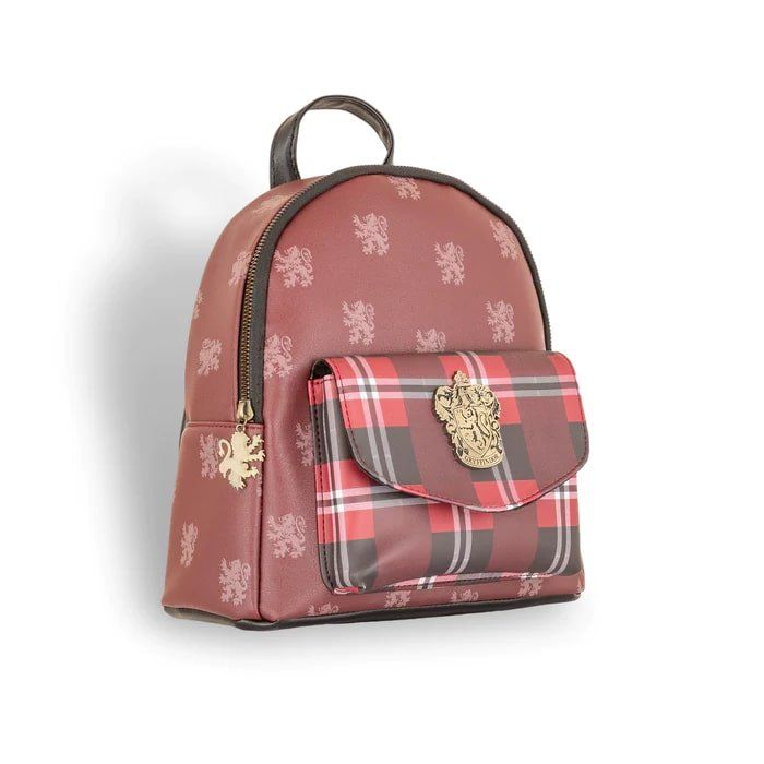 Gryffindor Mini Plaid Backpack - Harry Potter
