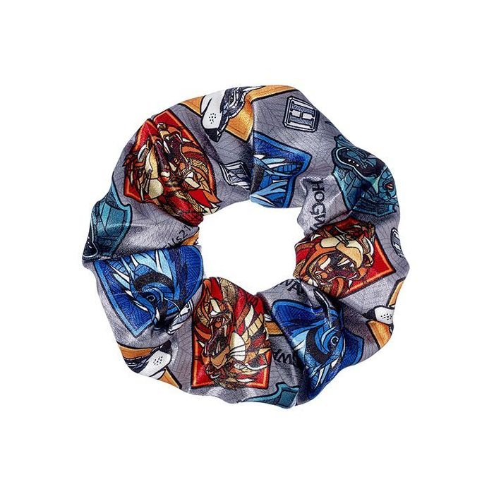 Hogwarts House Animal Crest Hair Scrunchie - Harry Potter