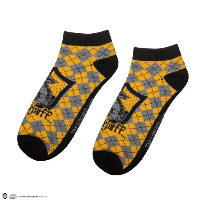 Hufflepuff / Huffelpuf enkelsokken set - Harry Potter