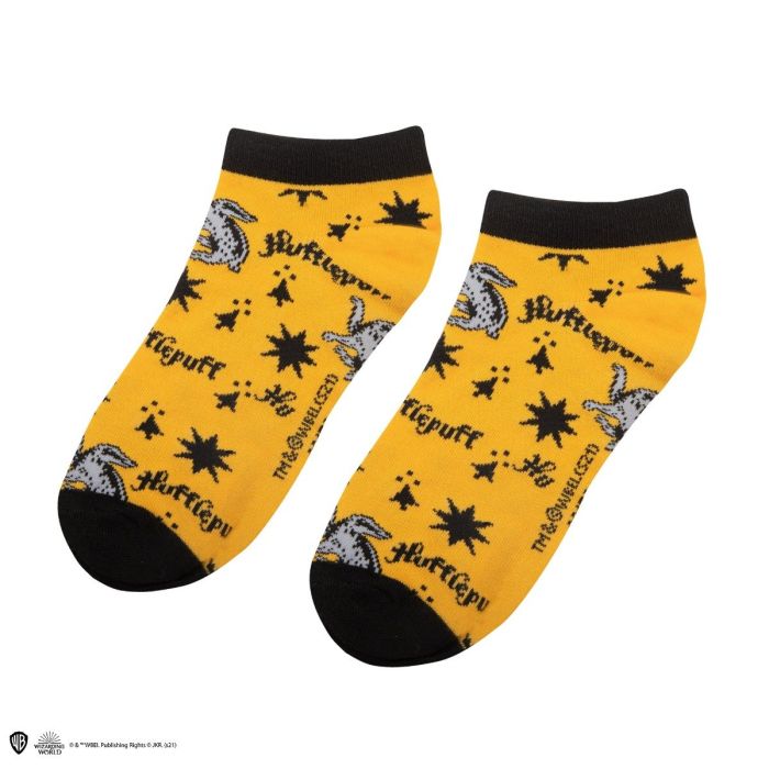 Hufflepuff / Huffelpuf enkelsokken set - Harry Potter