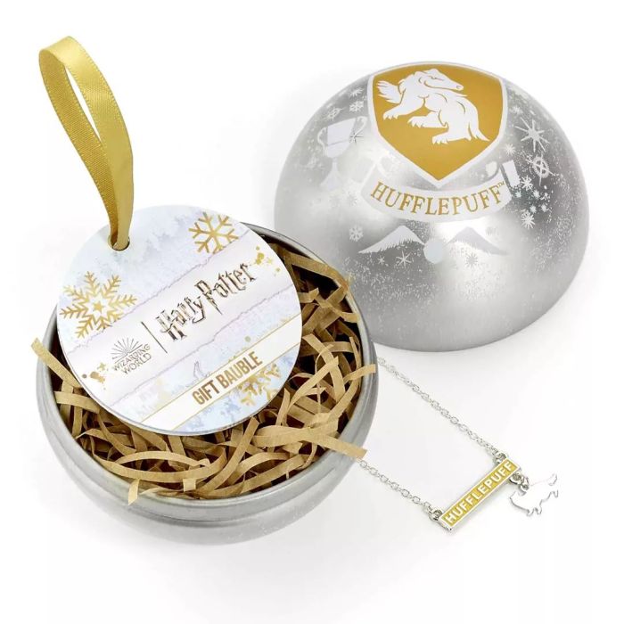 Huffelpuff Christmas Bauble and Necklace - Harry Potter