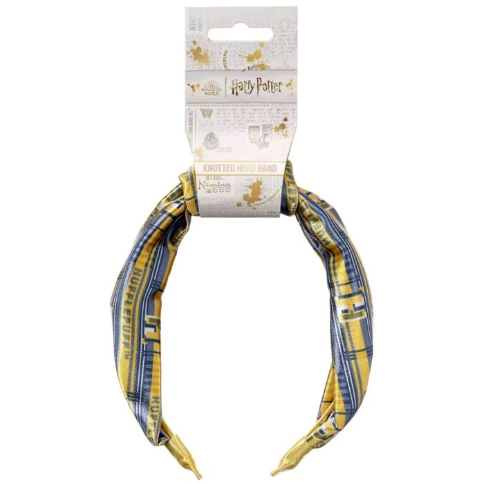 Hufflepuff knotted headband - Harry Potter