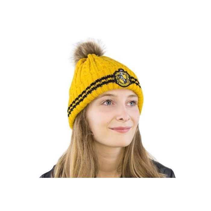 Harry Potter - Hufflepuff Pompon Muts / Beanie