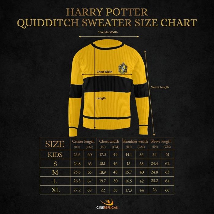 Harry Potter - Hufflepuff Quidditch Sweater / Trui