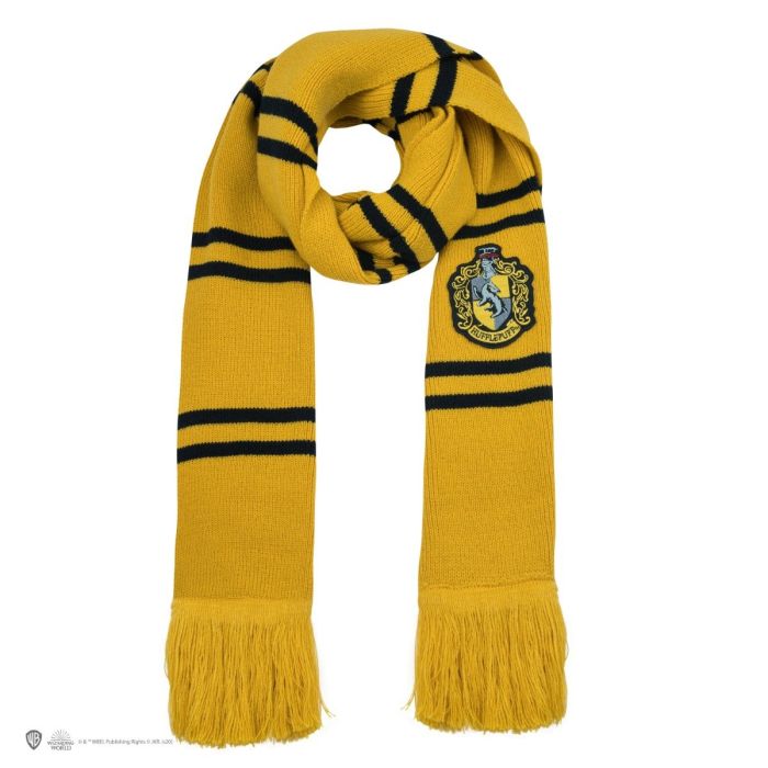 Hufflepuff / Huffelpuf Sjaal Deluxe - Harry Potter