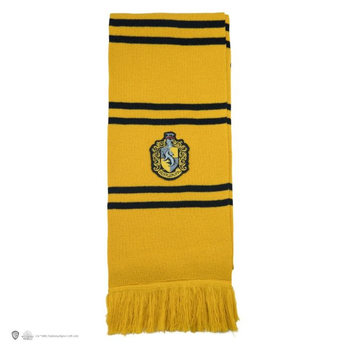 Hufflepuff / Huffelpuf Sjaal Deluxe - Harry Potter