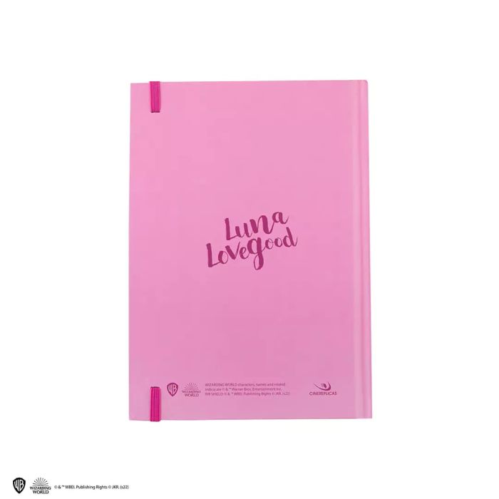 Luna Lovegood notebook and bookmark - Harry Potter