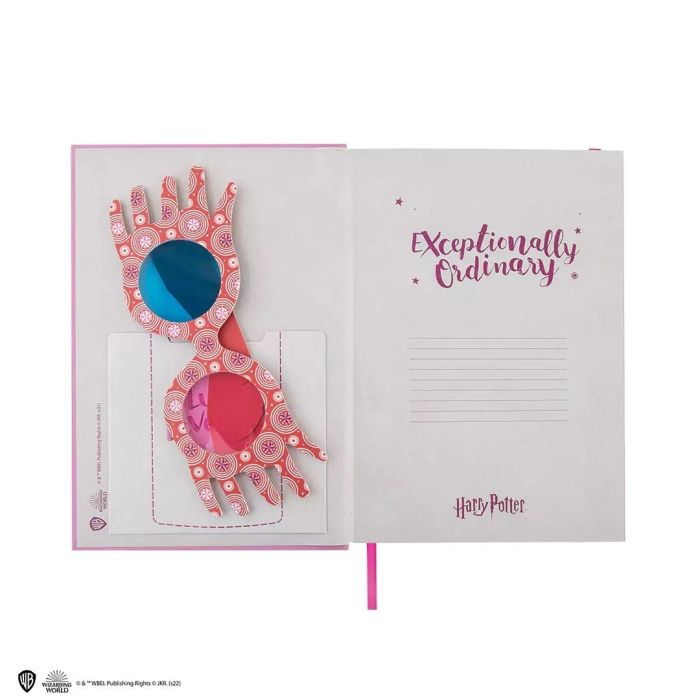 Luna Lovegood notebook and bookmark - Harry Potter