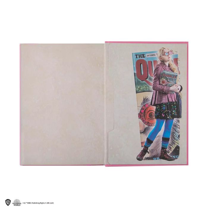 Luna Lovegood notebook and bookmark - Harry Potter