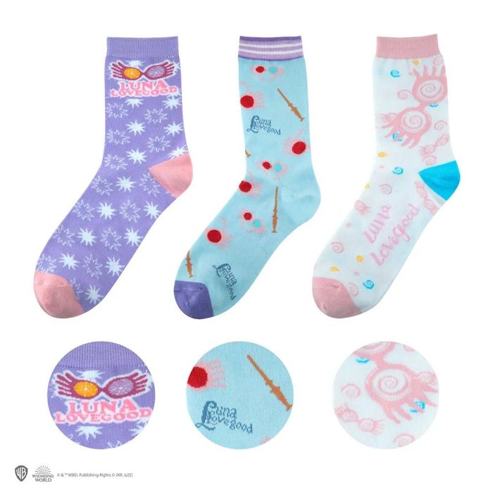 Luna Lovegood Sokken Set - Harry Potter