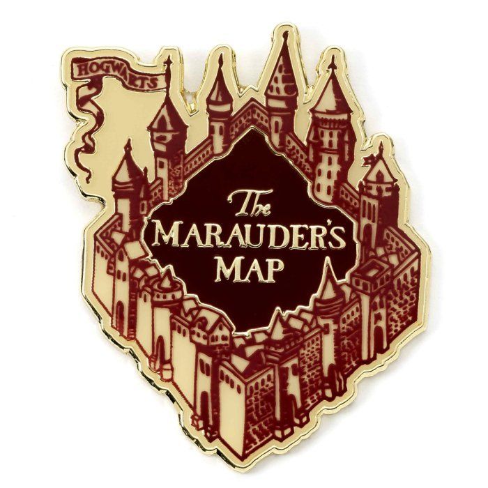 Marauder’s map Bauble and Pin - Harry Potter