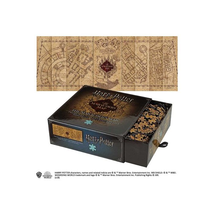 Harry Potter Jigsaw Puzzle The Marauder's Map Cover 