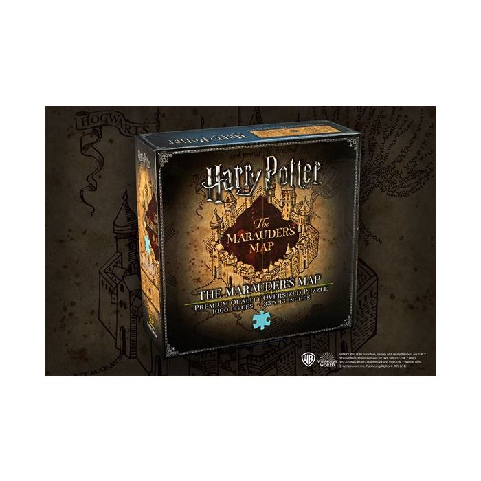 Harry Potter Jigsaw Puzzle The Marauder's Map Cover 