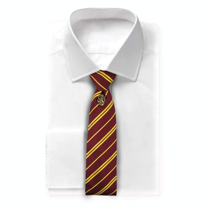 Harry Potter - Gryffindor Tie Deluxe Edition with Pin