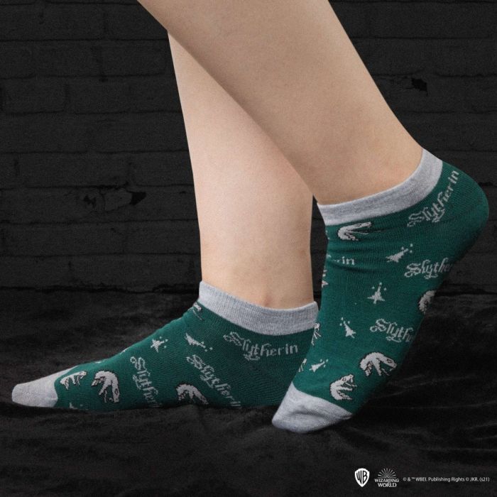 Slytherin / Zwadderich enkelsokken set - Harry Potter