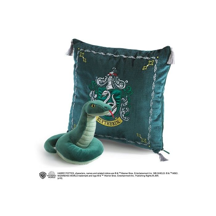 Harry Potter House Mascot Cushion with Plush Figure Slytherin
