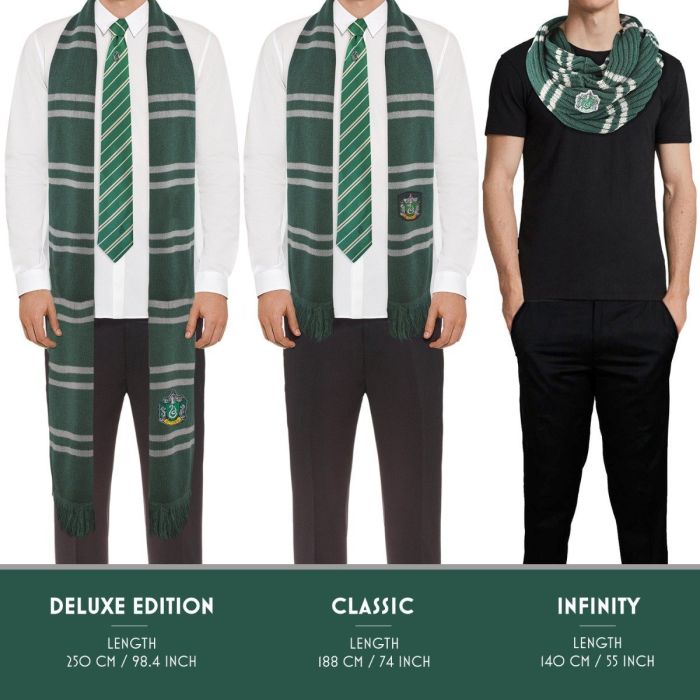 Slytherin / Zwadderich Infinity Scarf - Harry Potter