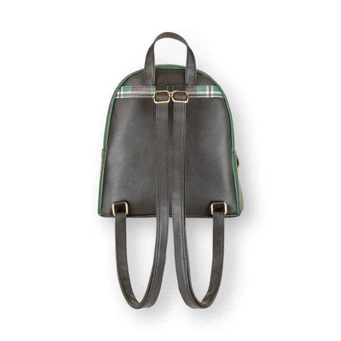 Slytherin Mini Plaid Backpack - Harry Potter