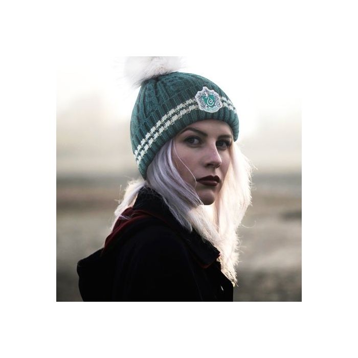 Harry Potter - Slytherin Pompon Muts / Beanie