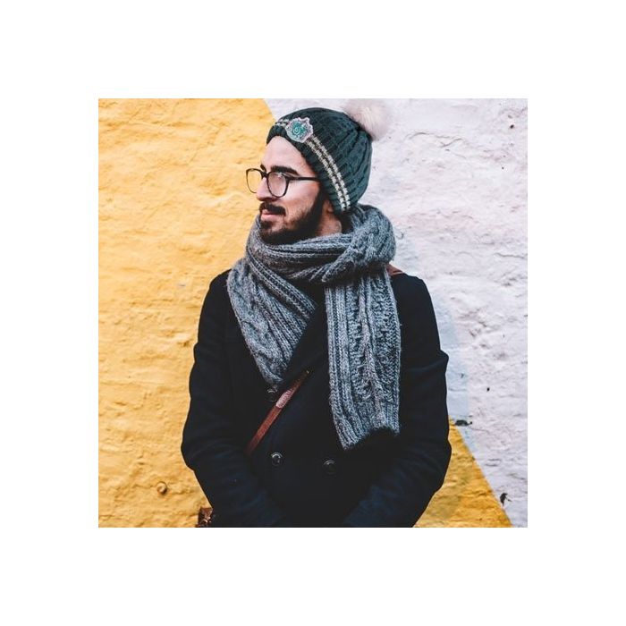Harry Potter - Slytherin Pompon Muts / Beanie