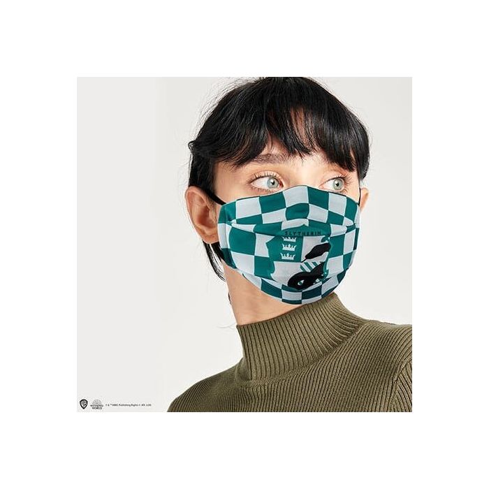 Slytherin Face Mask / Zwadderich Mondkapje - Harry Potter