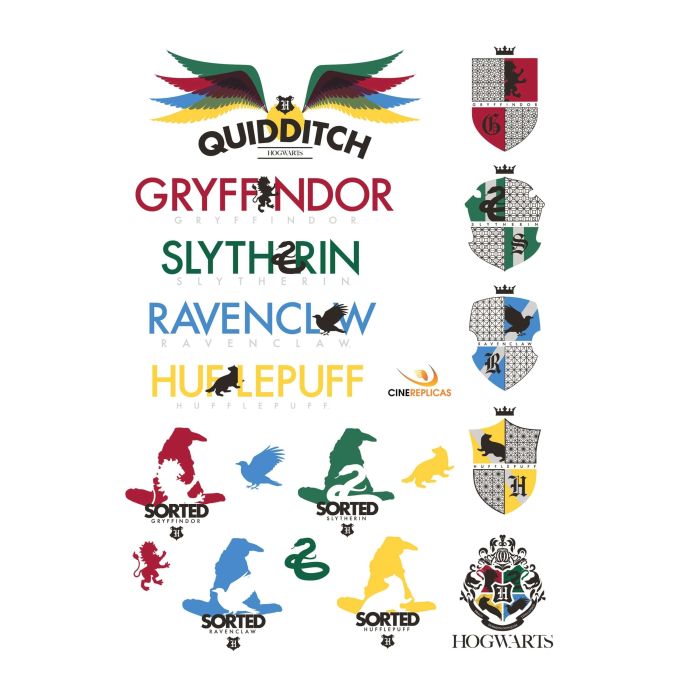 Harry Potter - Sticker Set (55 stuks)