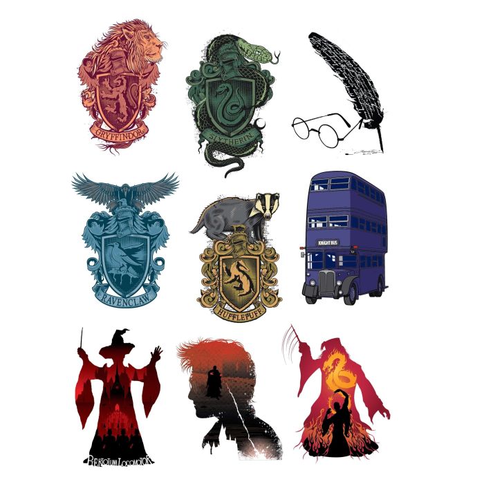 Harry Potter - Sticker Set (55 stuks)