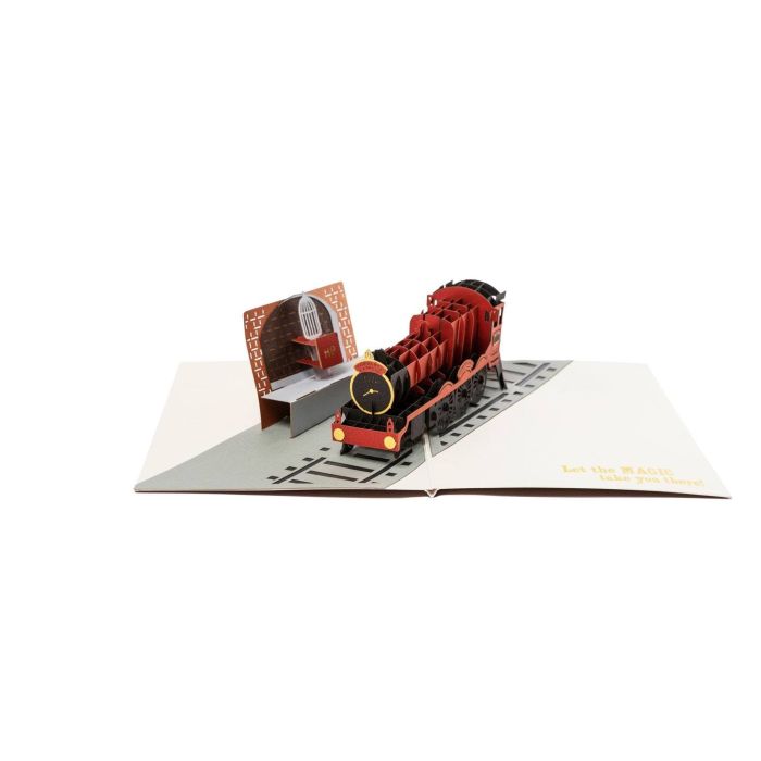 Harry Potter - Hogwarts Express 3D Pop-Up Greeting Card
