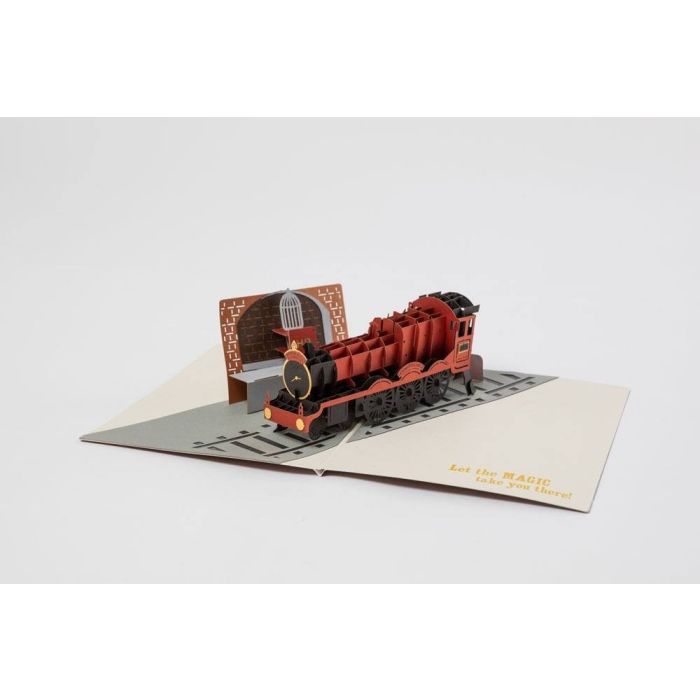Harry Potter - Hogwarts Express 3D Pop-Up Greeting Card