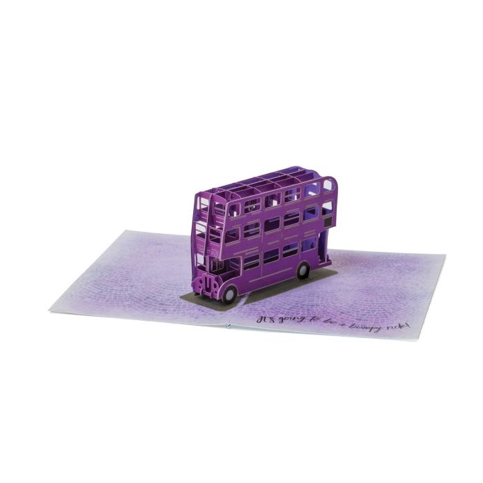 Harry Potter - Knight Bus 3D Pop-Up Greeting Card
