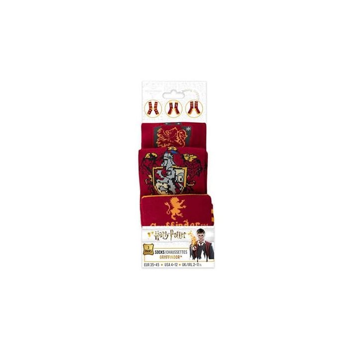 Harry Potter - Gryffindor Sokken Set