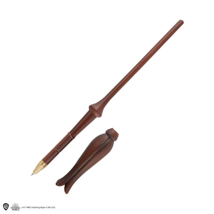 Luna Lovegood Wand Pen and Display / Toverstok pen met houder - Harry Potter