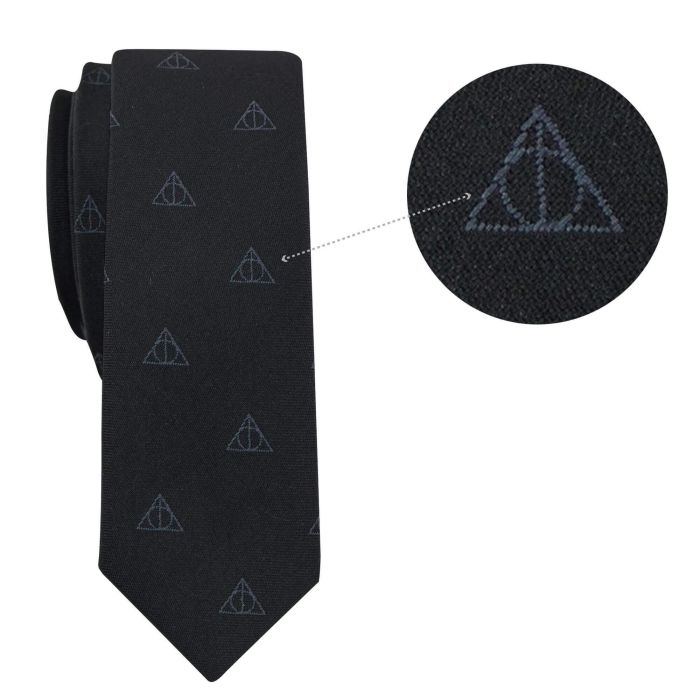 Harry Potter - Deathly Hallows Tie Deluxe Edition with Pin