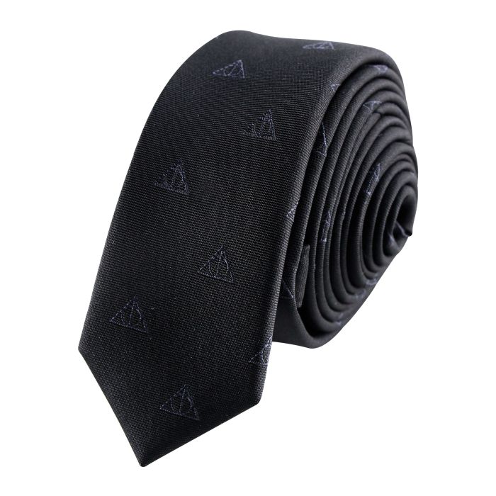 Harry Potter - Deathly Hallows Tie Deluxe Edition with Pin