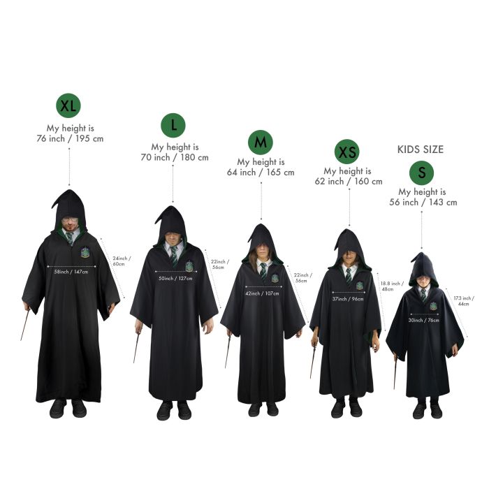 Harry Potter - Slytherin Wizard Robe