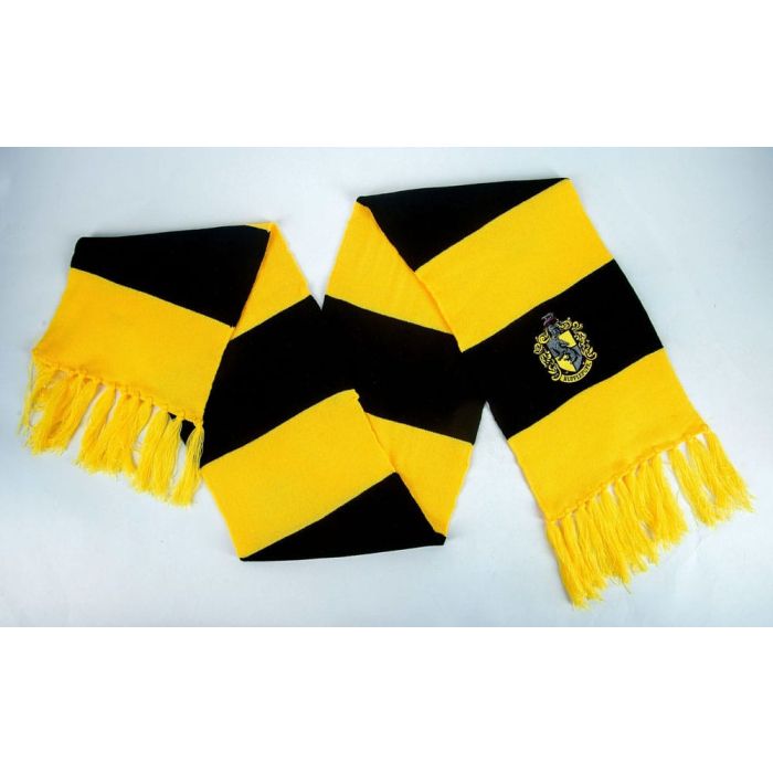 Harry Potter Scarf Hufflepuff Bold Stripes (Boxed) 160 cm