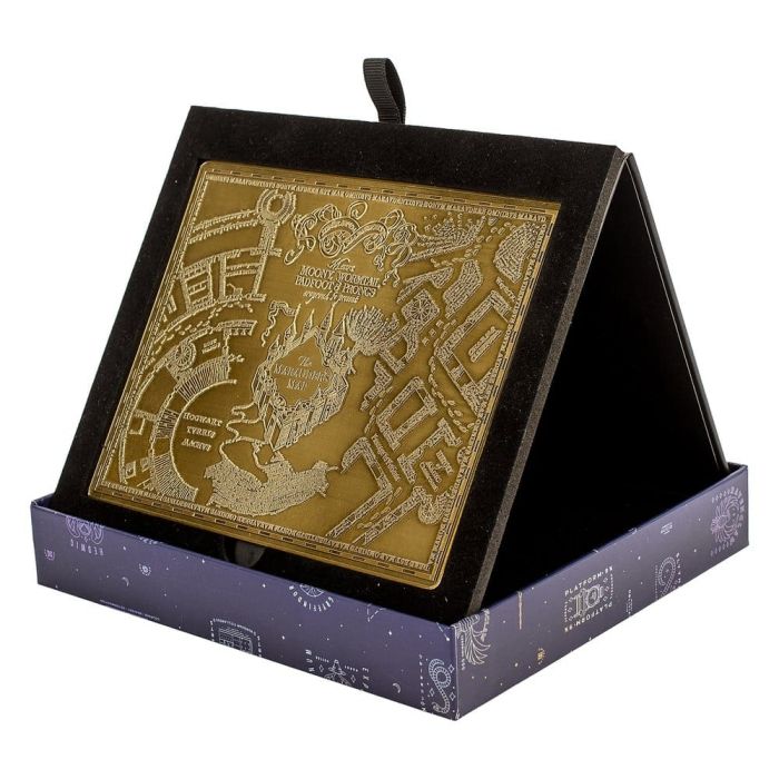 Harry Potter Replica Marauder's Map Metal Map 15 cm
